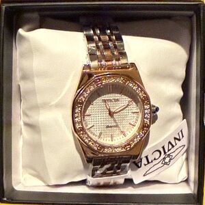 Invicta Women's Two-Tone Silver and Gold Watch